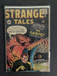 Strange Tales #91 front cover