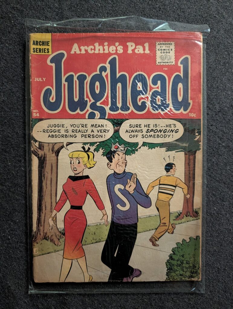 Archie's Pal Jughead #54 front cover