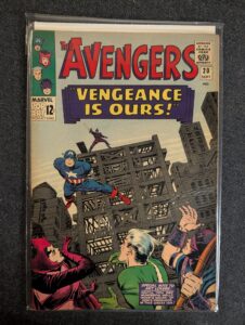 The Avengers #20 front cover