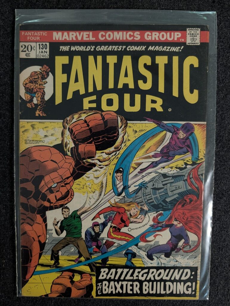 Fantastic Four #130 front cover