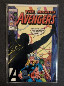 The Avengers #242 front cover