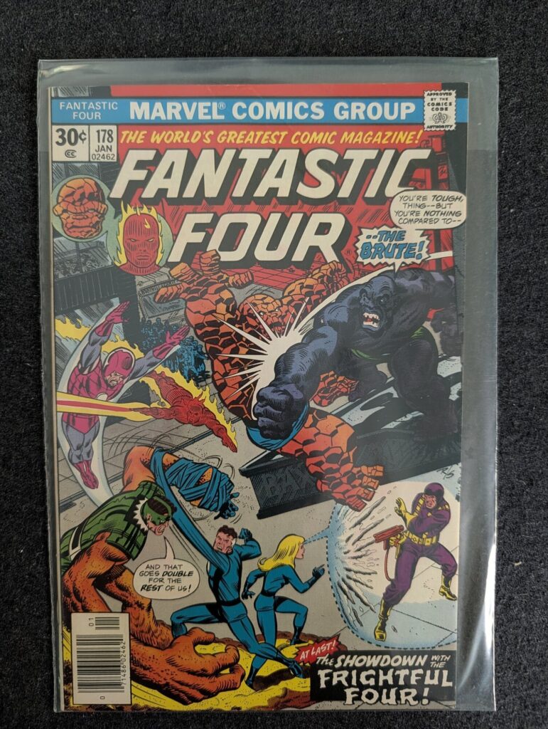 Fantastic Four #178 front cover
