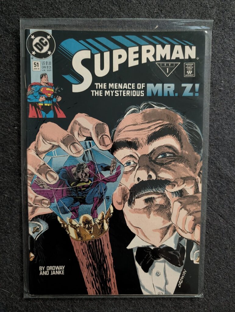 Superman #51 front cover