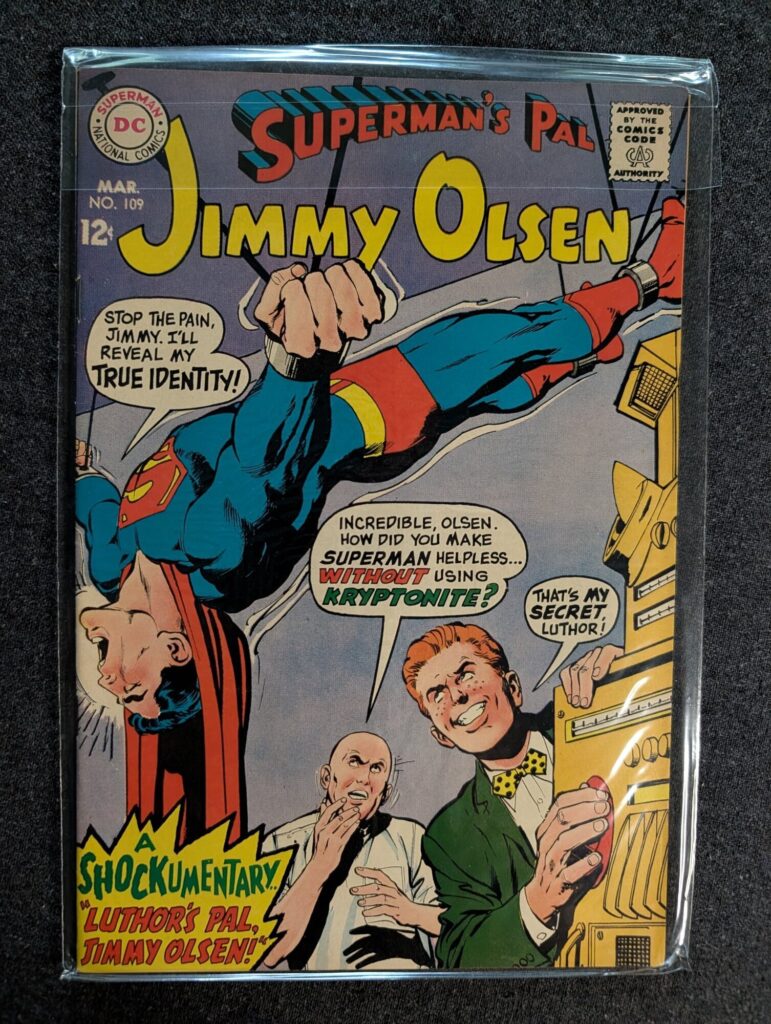 Superman's Pal Jimmy Olsen #109 front cover