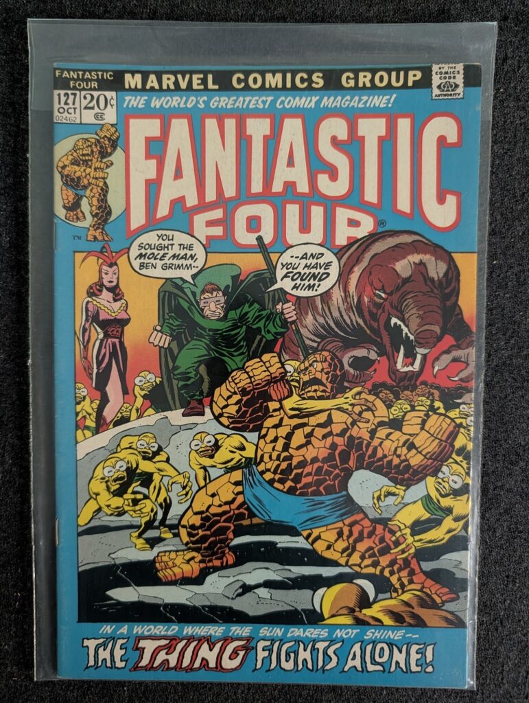Fantastic Four #127 front cover