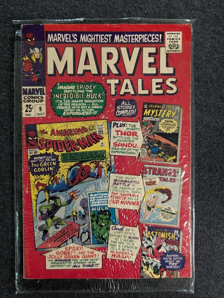 Marvel Tales #9 front cover