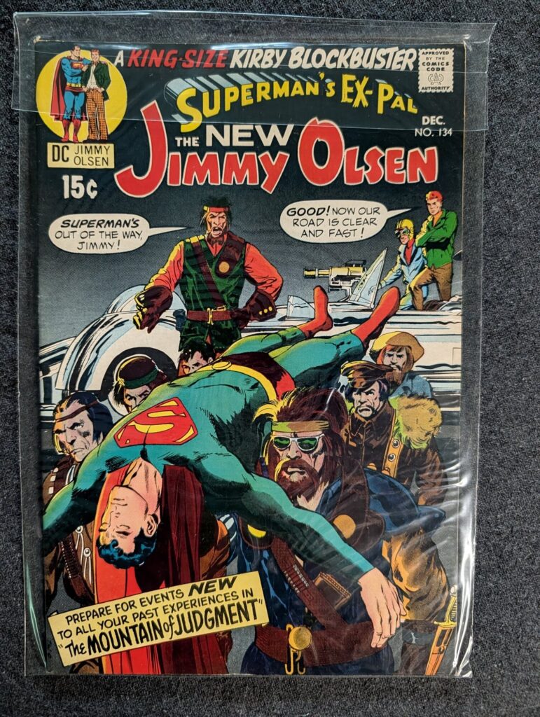 Superman's Pal Jimmy Olsen #134 front cover