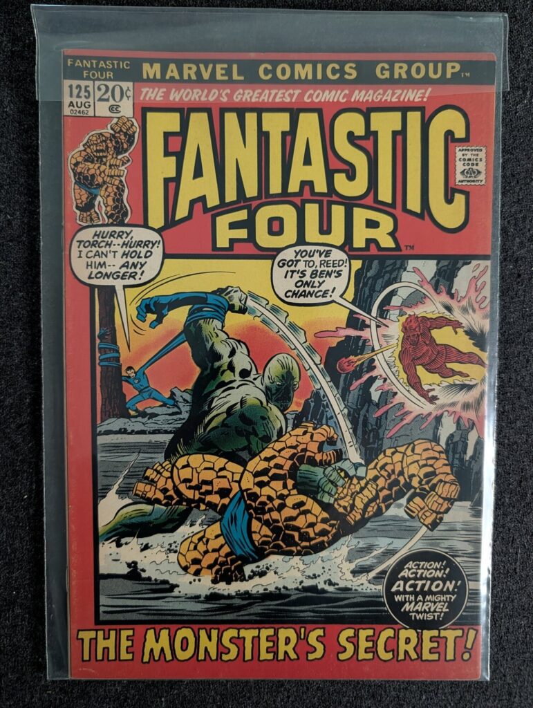 Fantastic Four #125 front cover