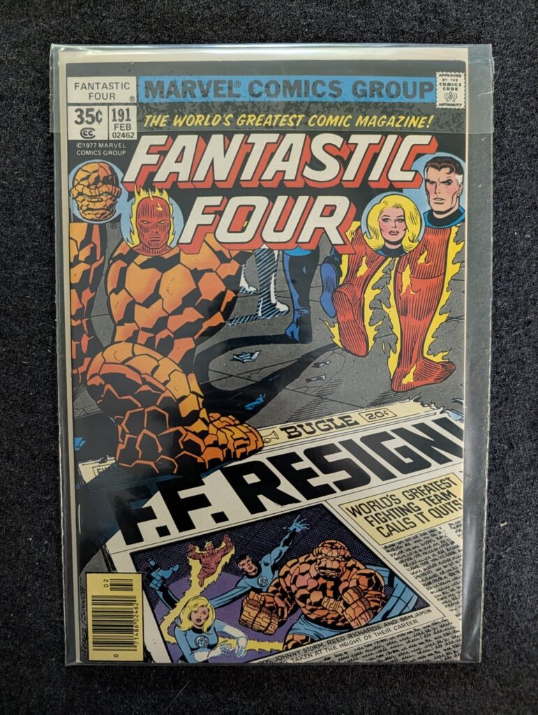 Fantastic Four #191 front cover