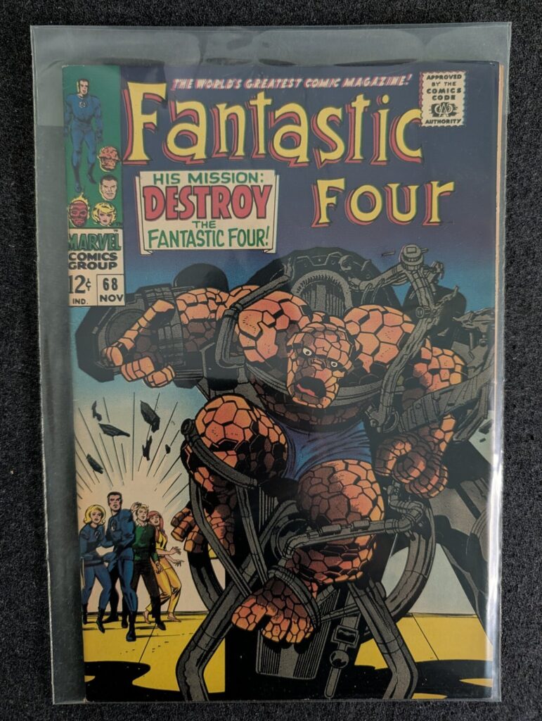 Fantastic Four #68 front cover