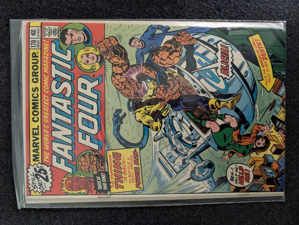 Fantastic Four #170 front cover