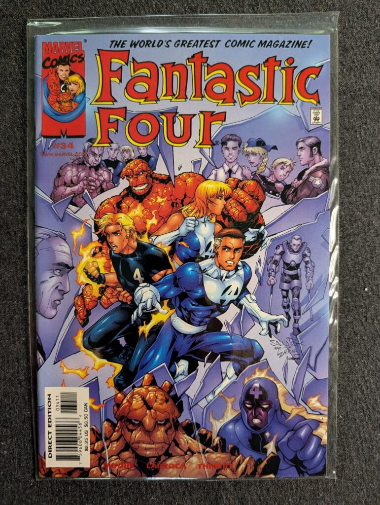 Fantastic Four #34 front cover