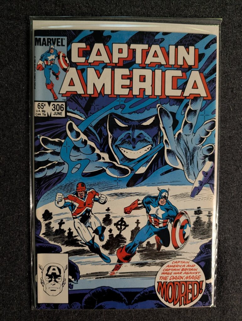 Captain America #306 front cover