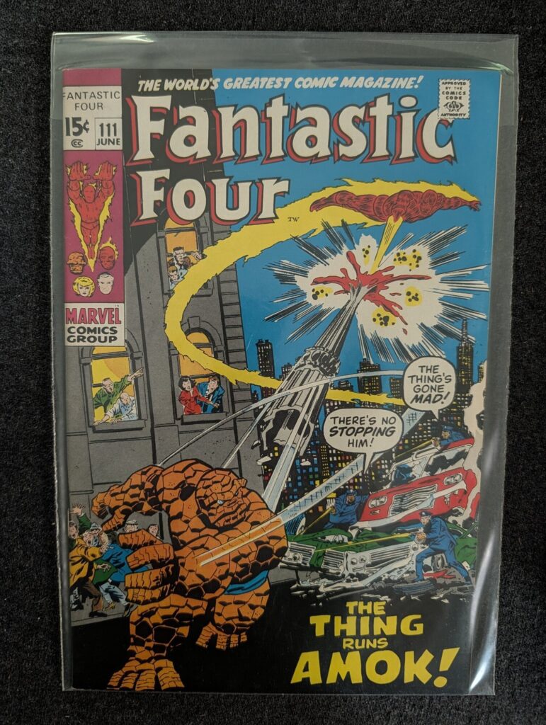 Fantastic Four #111 front cover