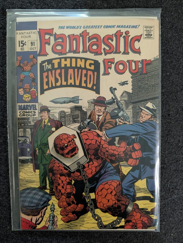 Fantastic Four #91 front cover