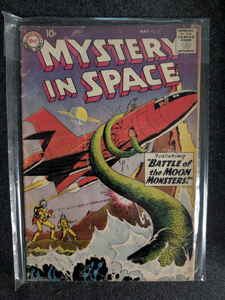 Mystery in Space #51 front cover