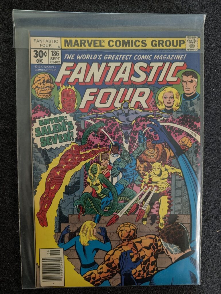 Fantastic Four #186 front cover