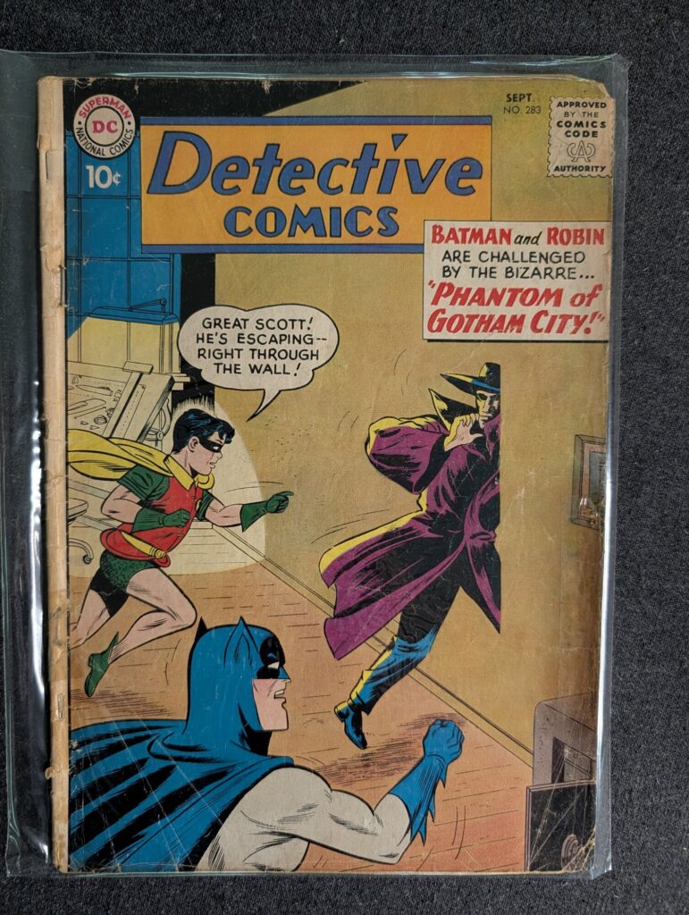 Detective Comics #283 front cover