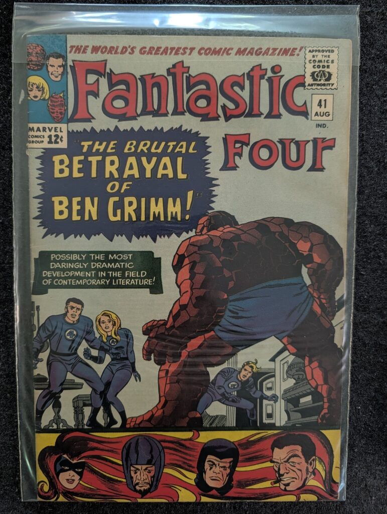 Fantastic Four #41 front cover
