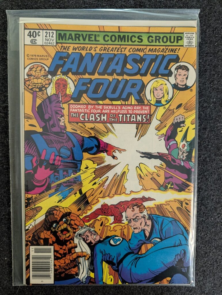 Fantastic Four #212 front cover