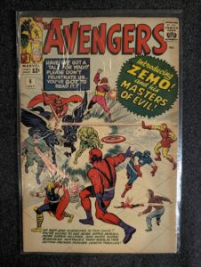 The Avengers #6 front cover