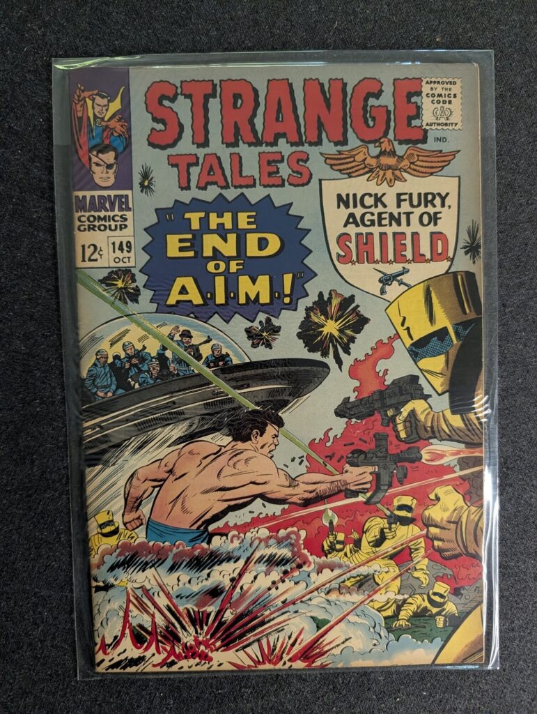Strange Tales #149 front cover