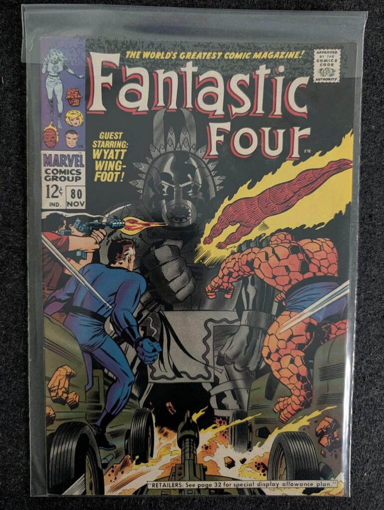 Fantastic Four #80 front cover