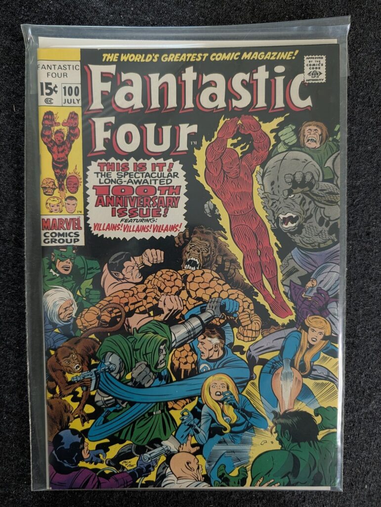 Fantastic Four #100 front cover
