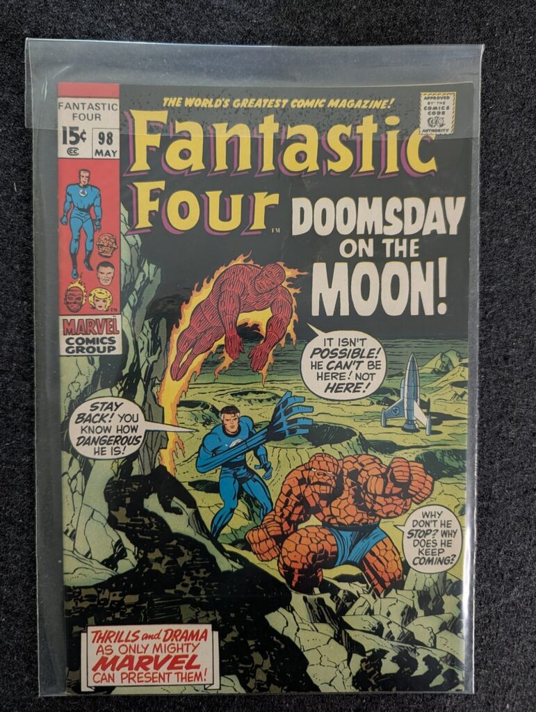 Fantastic Four #98 front cover