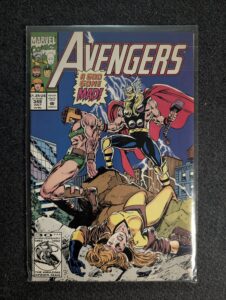 Avengers #349 front cover