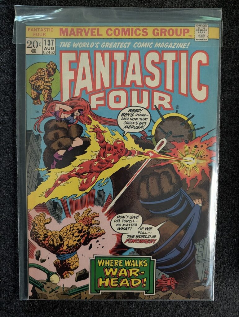 Fantastic Four #137 front cover