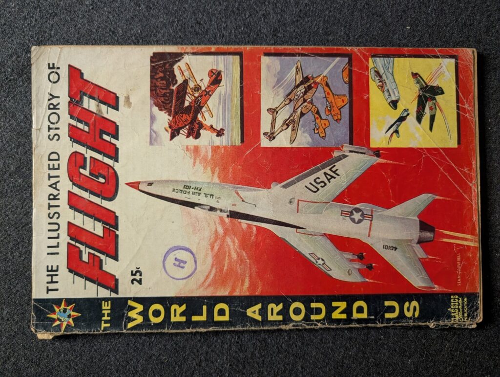 The World Around Us #4 (The Illustrated Story of Flight) front cover