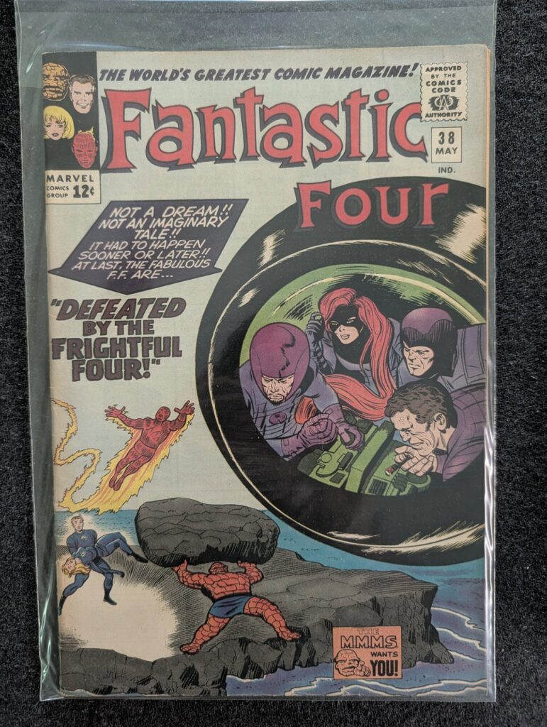 Fantastic Four #38 front cover