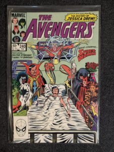 The Avengers #240 front cover