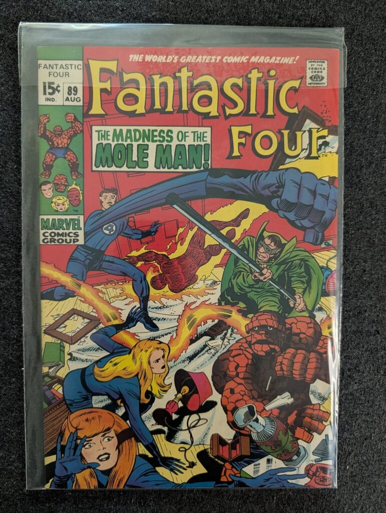 Fantastic Four #89 front cover