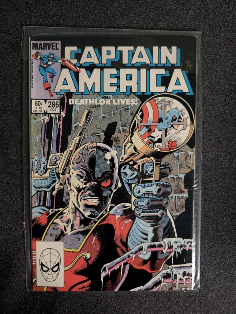 Captain America #286 front cover