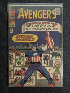 The Avengers #16 front cover