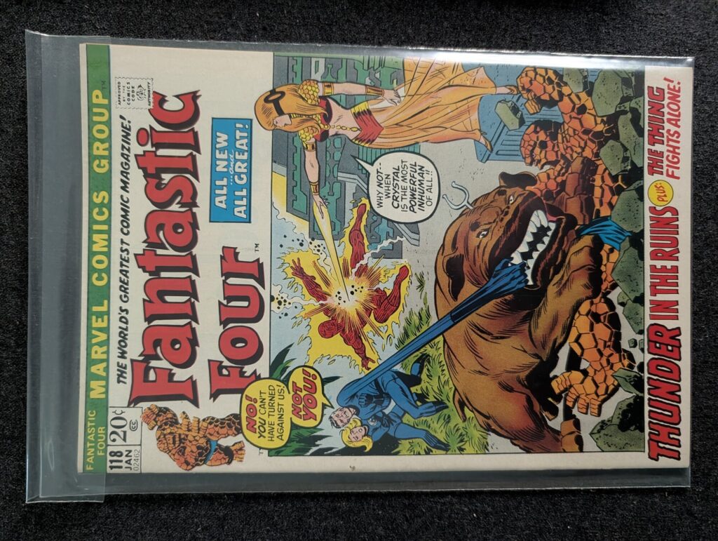 Fantastic Four #118 front cover