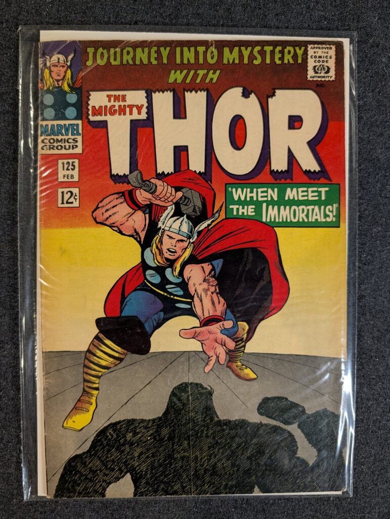 Journey Into Mystery #125 front cover