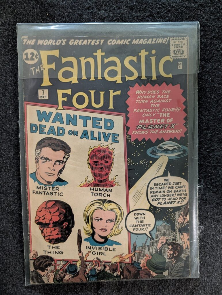 The Fantastic Four #7 front cover