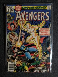 The Avengers Annual #8 front cover