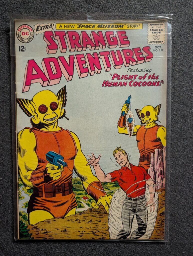 Strange Adventures #157 front cover