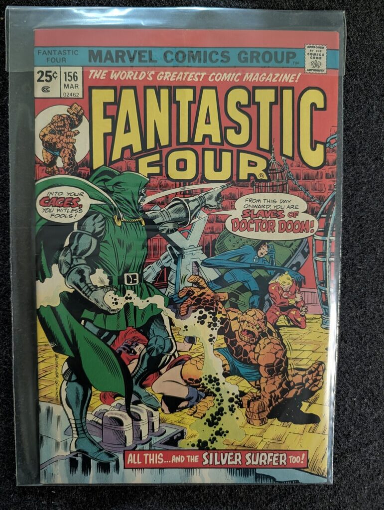 Fantastic Four #156 front cover