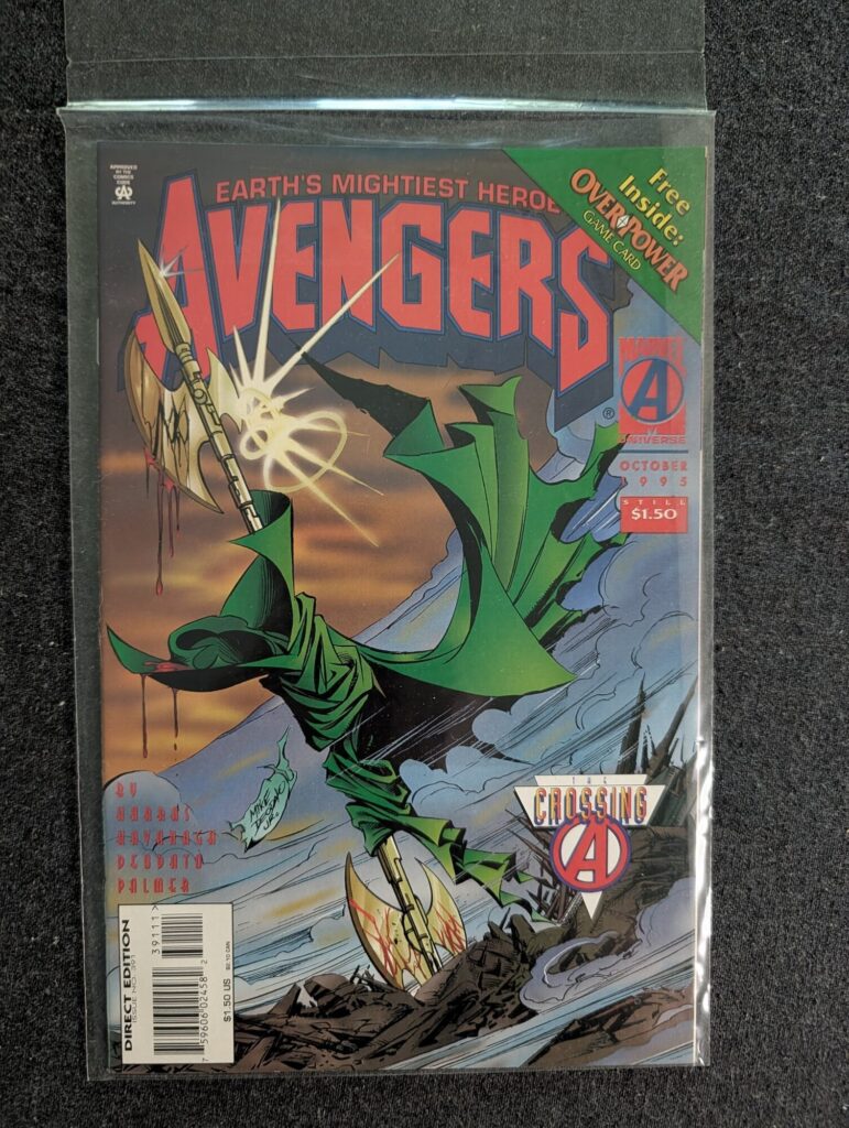 Avengers #391 front cover