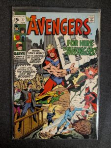 The Avengers #77 front cover