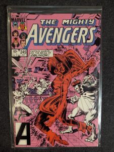 The Avengers #245 front cover