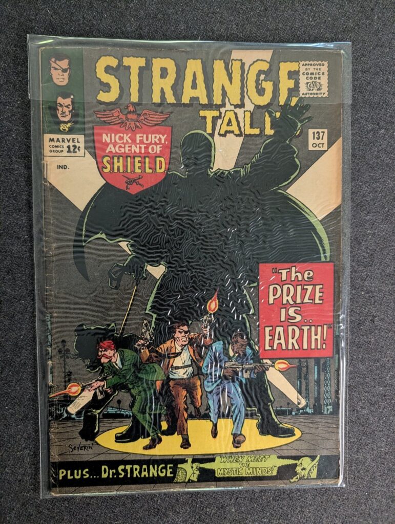 Strange Tales #137 front cover