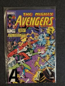The Mighty Avengers #246 front cover