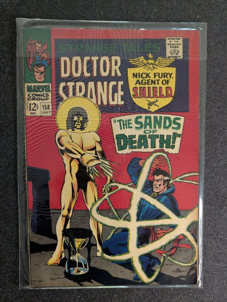 Strange Tales #158 front cover