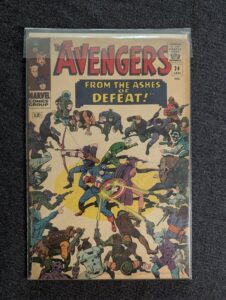The Avengers #24 front cover